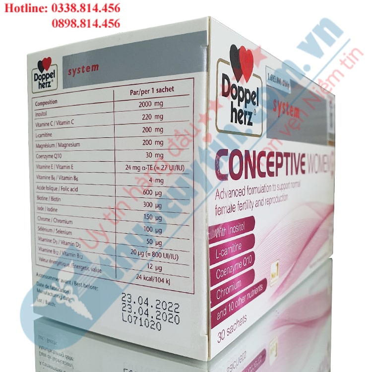 tác dụng của Conceptive Women