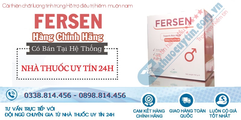 Hướng dấn sử dụng thuốc fersen