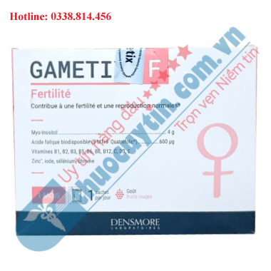 GAMETIX F NHẬP KHẨU TĂNG KHẢ NĂNG SINH SẢN NỮ GIỚI