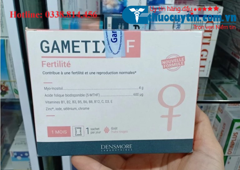 Gametix F dùng cho phụ nữ buồng trứng đa nang