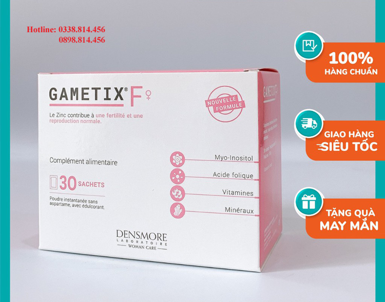 Thuốc Gametix tốt cho phụ nữ mắc hội chứn buồng trứng đa nang