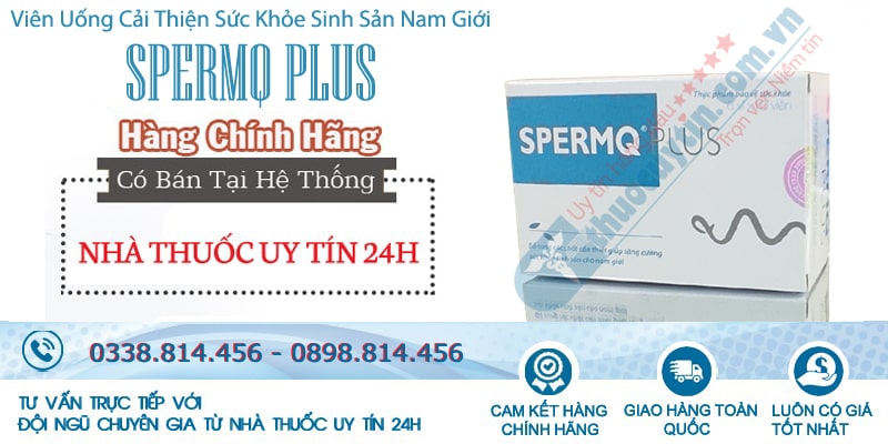 mua thuốc SpermQ Plus chính hãng