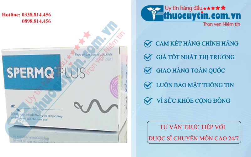 SpermQ Plus hộp 60 viên