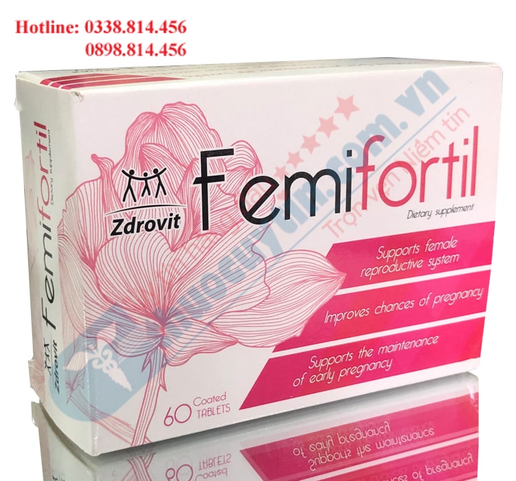 Thuốc Femifortil tăng cường khả năng sinh sản cho nữ giới