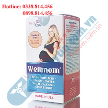 WELLMOM BỔ SUNG DINH DƯỠNG CHO PHỤ NỮ MANG THAI