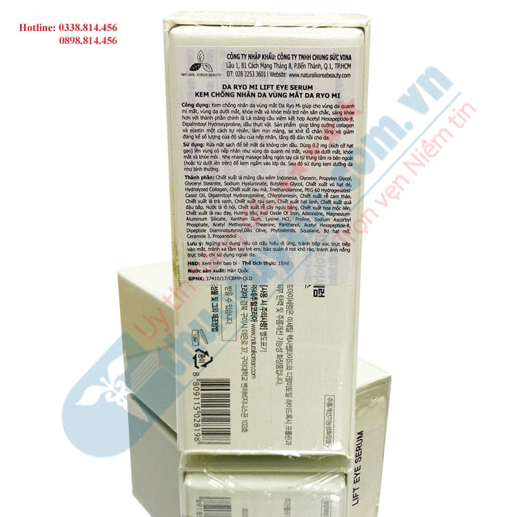 Natural Da Ryo Mi Lift Eye Serum 15ml