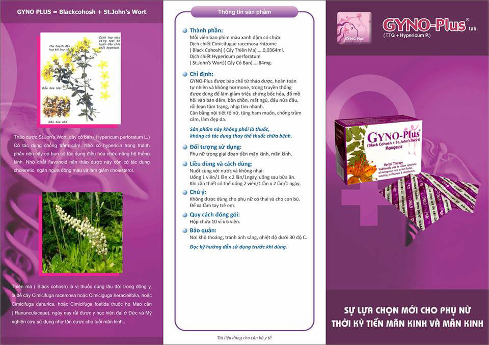 CÂN BẰNG NỘI TIẾT, LÀM ĐẸP DA GYNO PLUS HÀN QUỐC