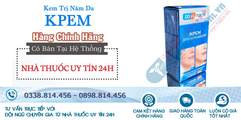 Kem trị nám Kpem chính hãng