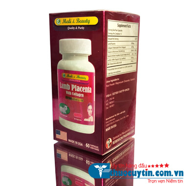 LAMB PLACENTA WITH COLLAGEN - NHAU THAI CỪU CHĂM SÓC DA