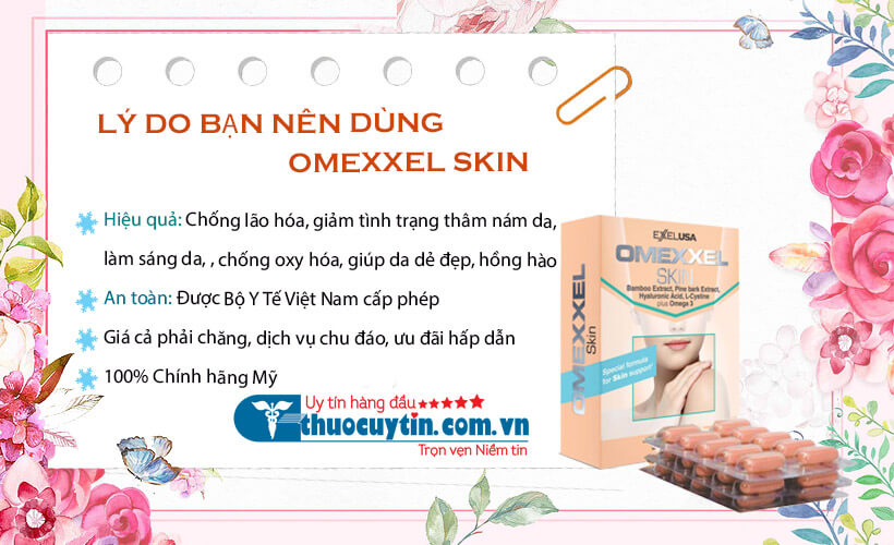 Viên uống Omexxel Skin