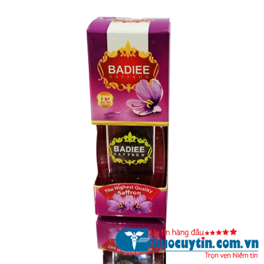 BADIEE SAFFRON - NHUỴ HOA NGHỆ TÂY