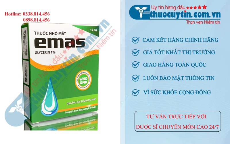 thuốc nhỏ mắt Emas