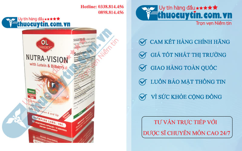 Viên uống bổ mắt Nutra Vision