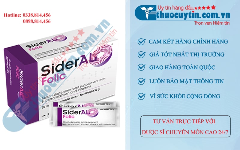 Thuốc bổ máu Sideral