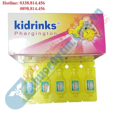 KIDRINKS PHARGINGTON SYRUP 20 ỐNG x 10ML