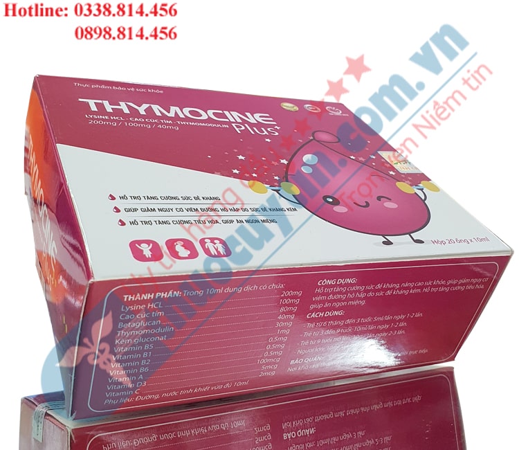 công dụng của Thymocine Plus