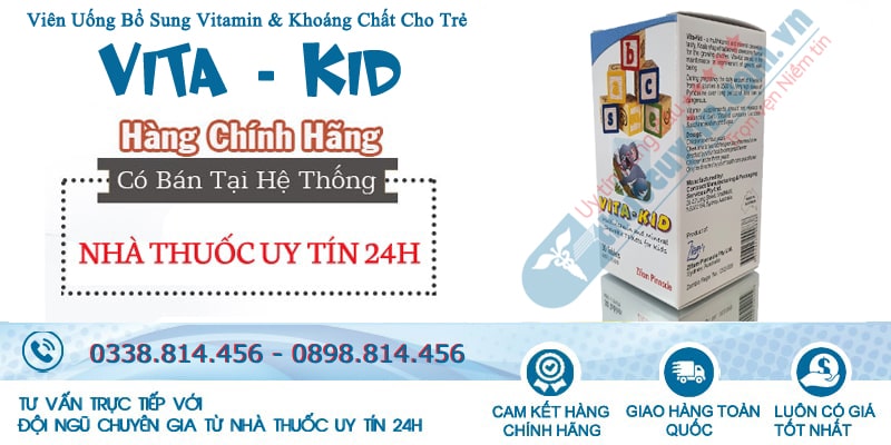 Vita kid 30 viên chính hãng