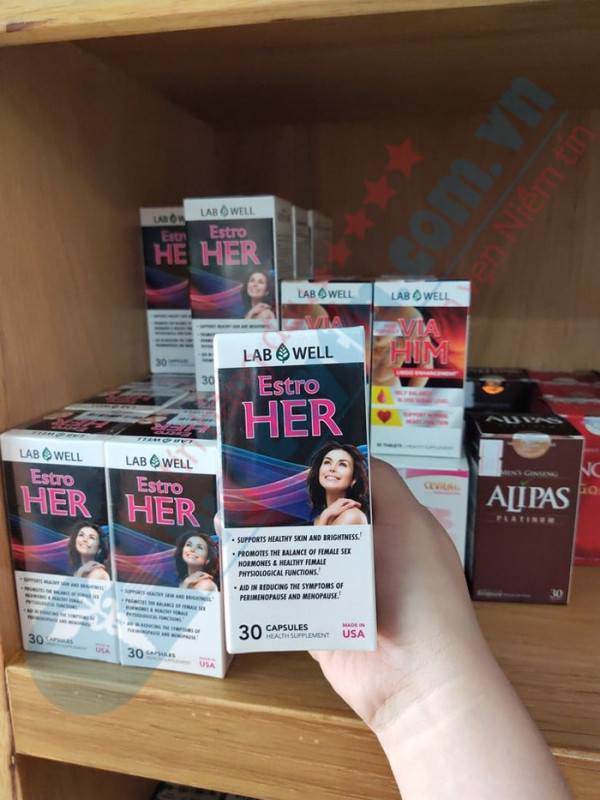 tác dụng của Lab Well Estro Her 30 viên nhập khẩu Mỹ