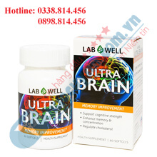 LAB WELL ULTRA BRAIN VIÊN UỐNG TĂNG CƯỜNG TRÍ NHỚ