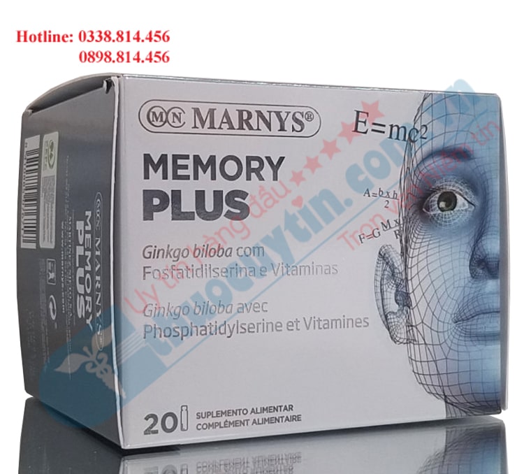 Thuốc Memory Plus tăng cường trí lực, cải thiện chức năng não bộ