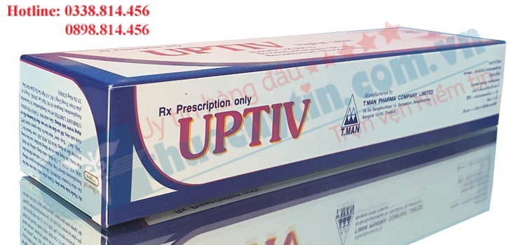 Thuốc đặt Uptiv điều trị viêm âm đạo