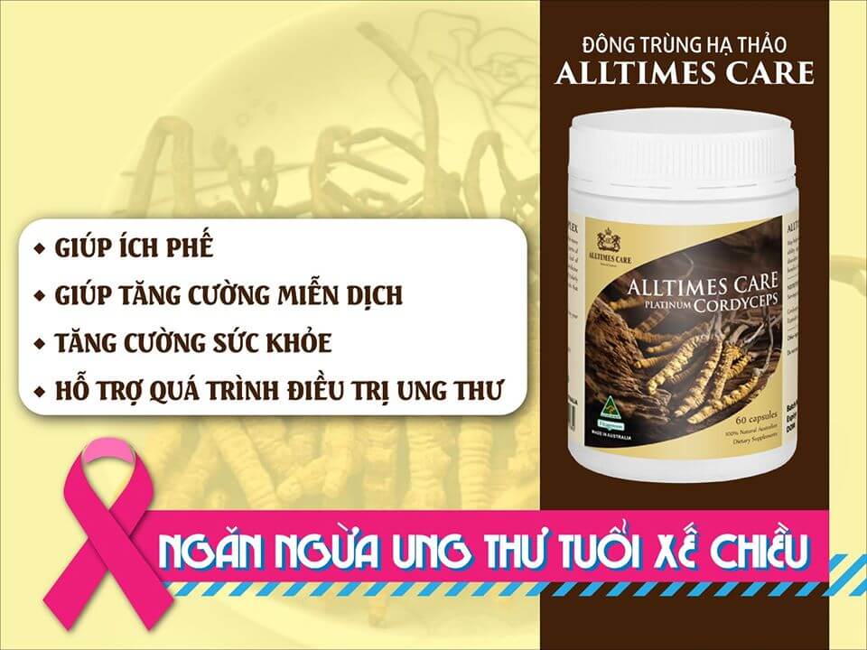 Công dụng của thuốc Alltimes Care Đông trùng hạ thảo