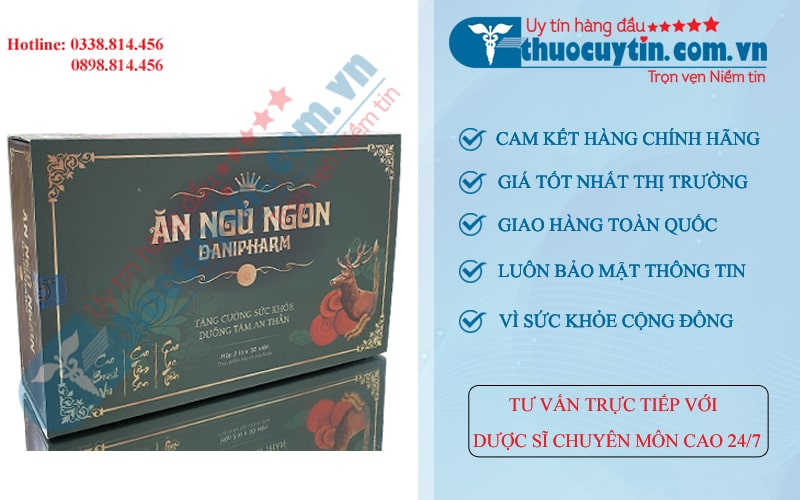 Viên uống ăn ngủ ngon Danipharm