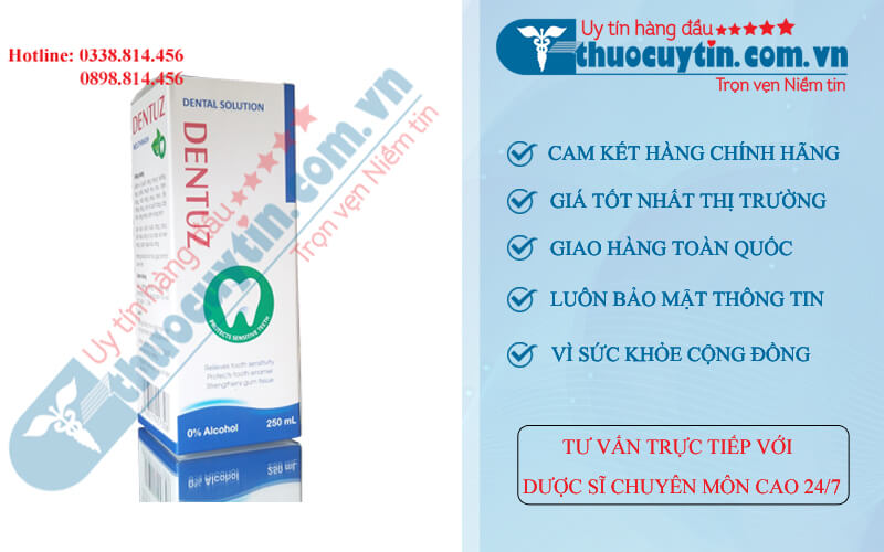 Nước súc miệng Dentuz