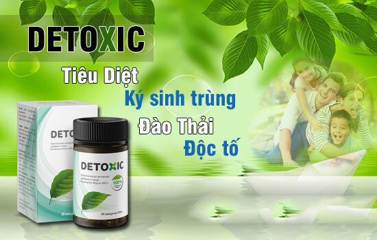 Tác dụng của viên uống Detoxic