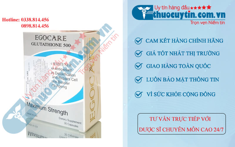 Egocare Glutathione 500