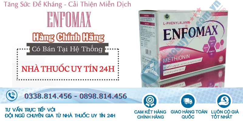 thuốc Enfomax giúp ăn ngon, tăng cường sức đề kháng