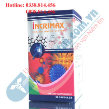 INCRIMAX TĂNG CƯỜNG ĐỀ KHÁNG CHO CƠ THỂ - NHÀ THUỐC UY TÍN