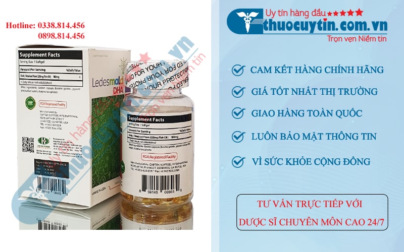 Thuốc Ledesmald DHA