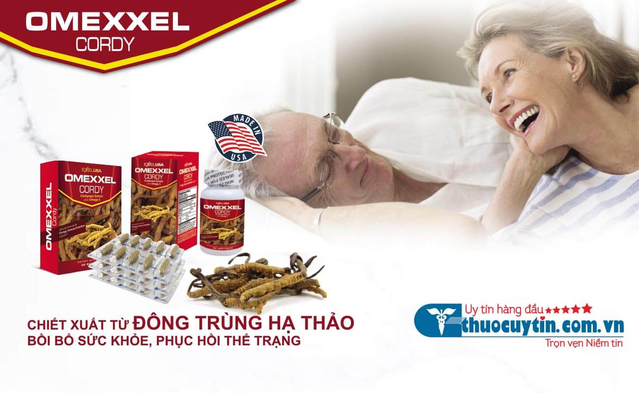 OMEXXEL CORDY ĐÔNG TRÙNG HẠ THẢO BỒI BỔ CƠ THỂ