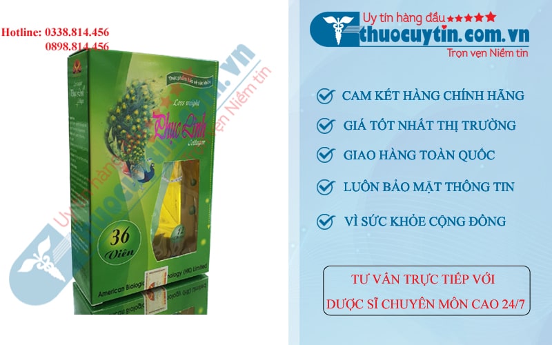 Loss Weight Phục Linh Collagen 36 viên
