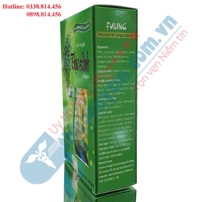 thuốc giảm cân Phục Linh Collagen có tốt không?