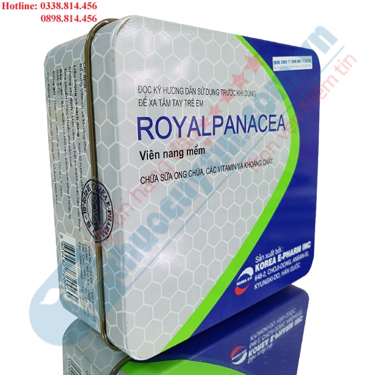 Royalpanacea sữa ong chúa nhập khẩu từ Hàn Quốc hỗ trợ bổi bổ cơ thể hiệu quả