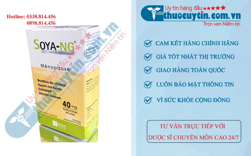 Viên uống Soya-NG bổ sung nội tiết tố nữ