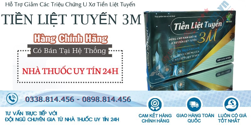 thuốc tiền liệt tuyến 3M Pharma