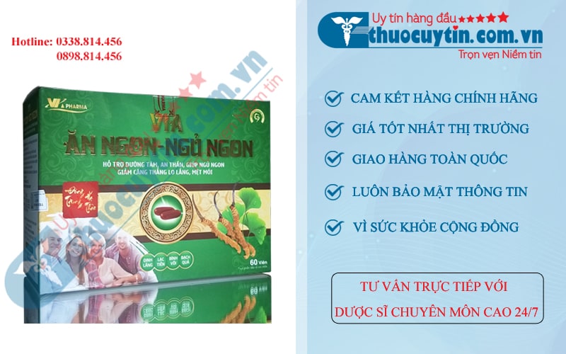 Viên uống ăn ngon ngủ ngon