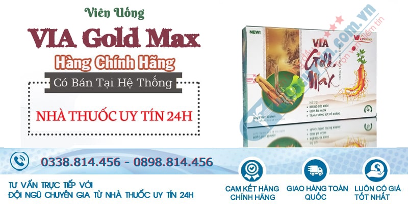Via Gold Max chính hãng