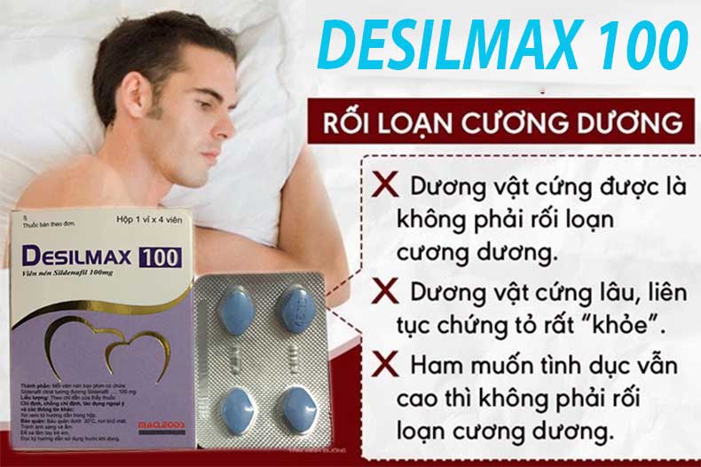 Tác dụng thuốc Desilmax 100mg