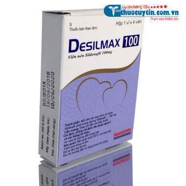 THUỐC DESILMAX 100MG - ĐẶC TRỊ XUẤT TINH SỚM