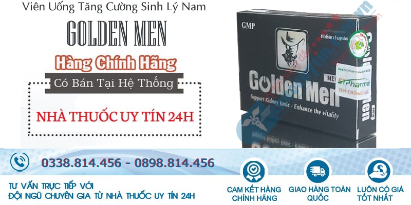 mua thuốc Golden Men chính hãng