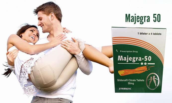 THUỐC MAJEGRA 50 - HỖ TRỢ ĐIỀU TRỊ RỐI LOẠN CƯƠNG DƯƠNG