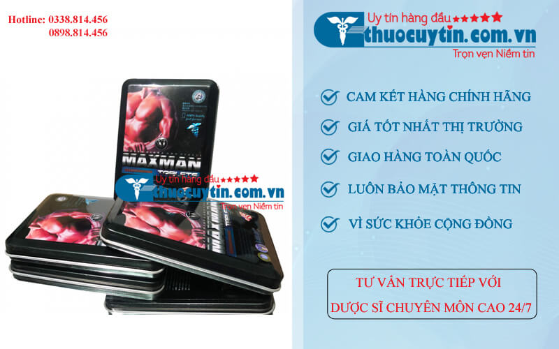 Thuốc Maxman 3800mg