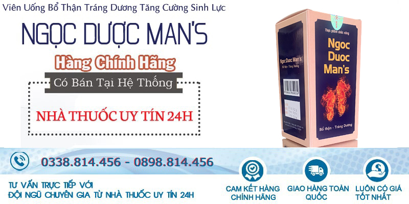 Mua thuốc Ngọc dược man's chính hãng