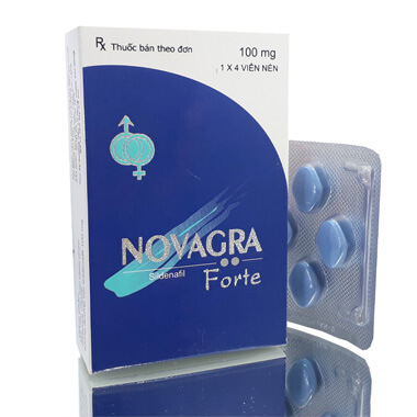 THUỐC NOVAGRA FORTE 100 HỖ TRỢ ĐIỀU TRỊ RỐI LOẠN CƯƠNG DƯƠNG