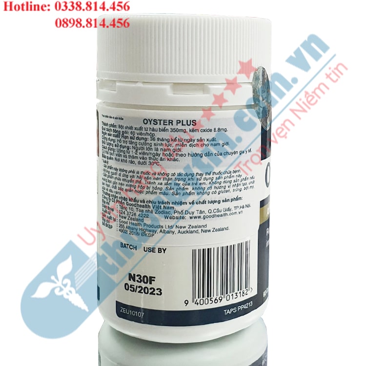 Tinh chất hàu Oyster Plus Goodhealth New Zealand