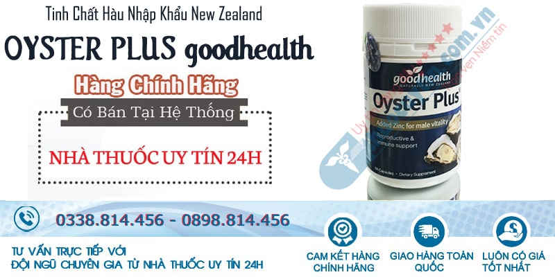tinh hàu Oyster Plus Goodhealth 60 viên